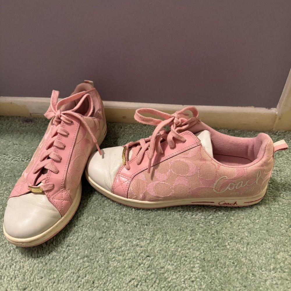 Pink Coach Sneaker